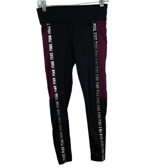 Pink Victoria Secret Cozy Athletic Leggings. Size Small. - Picture 1 of 10